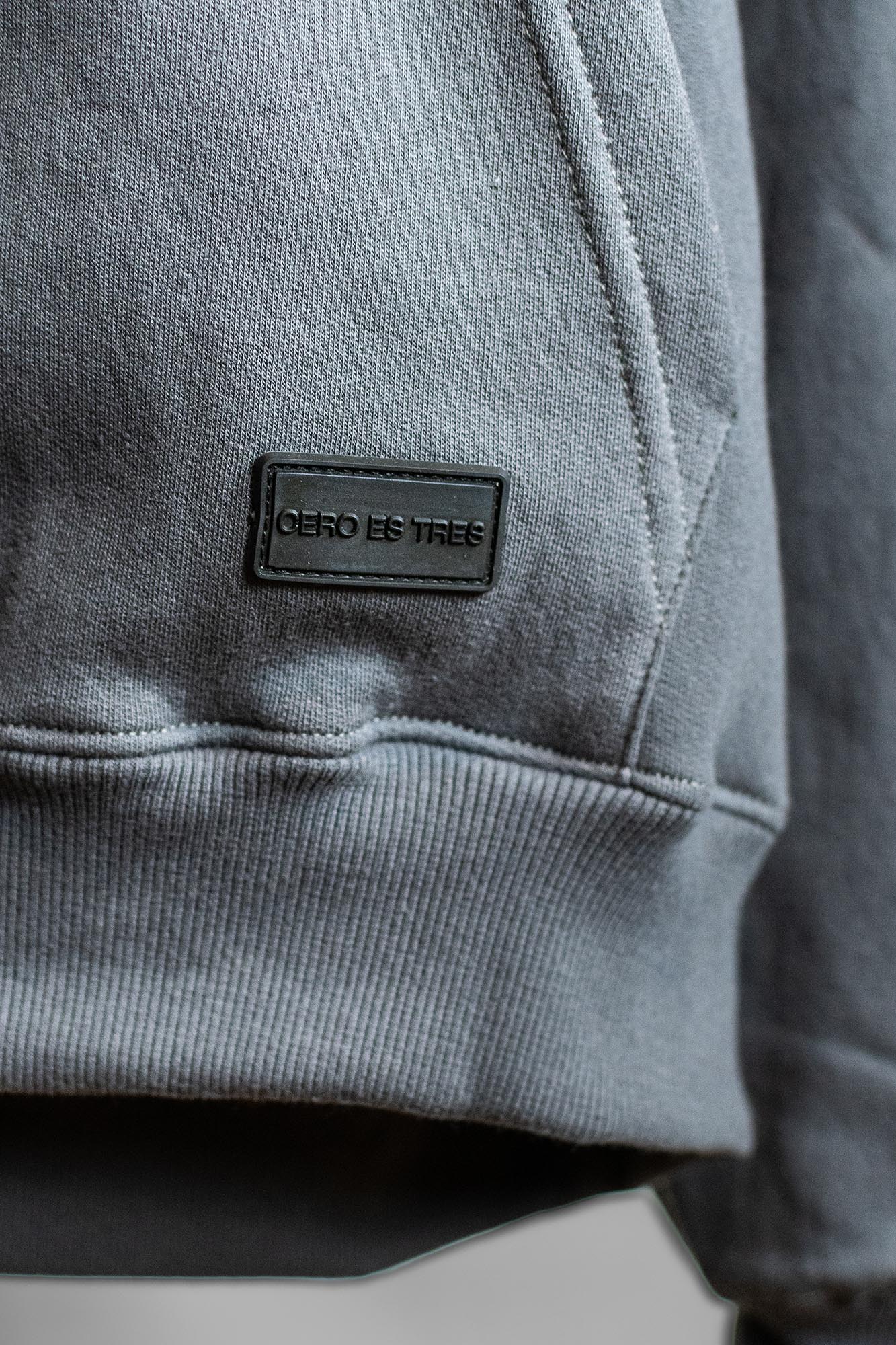 8010GT - BUZO ESPRESSO GRIS TOPO
